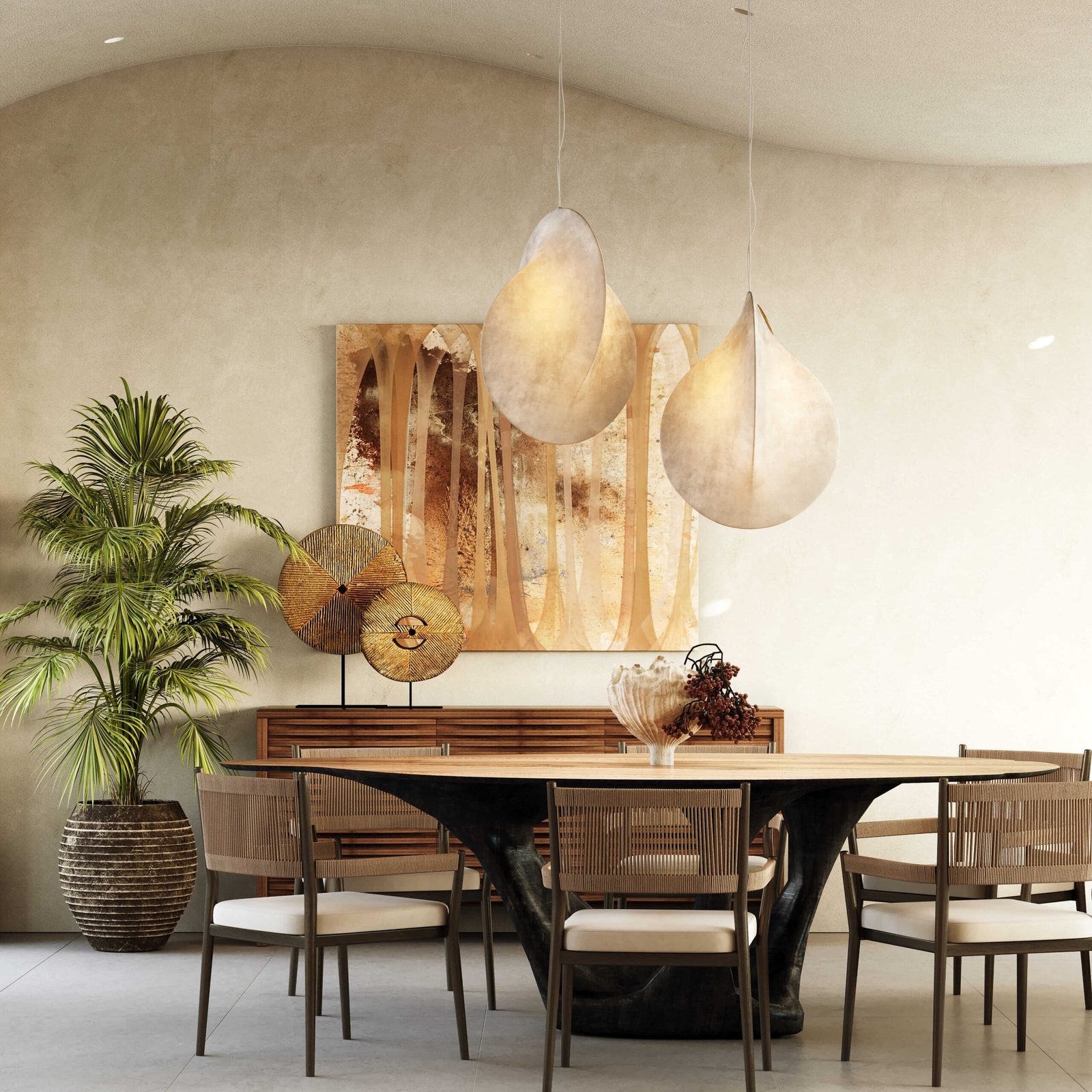 The Crest Residences — dining area